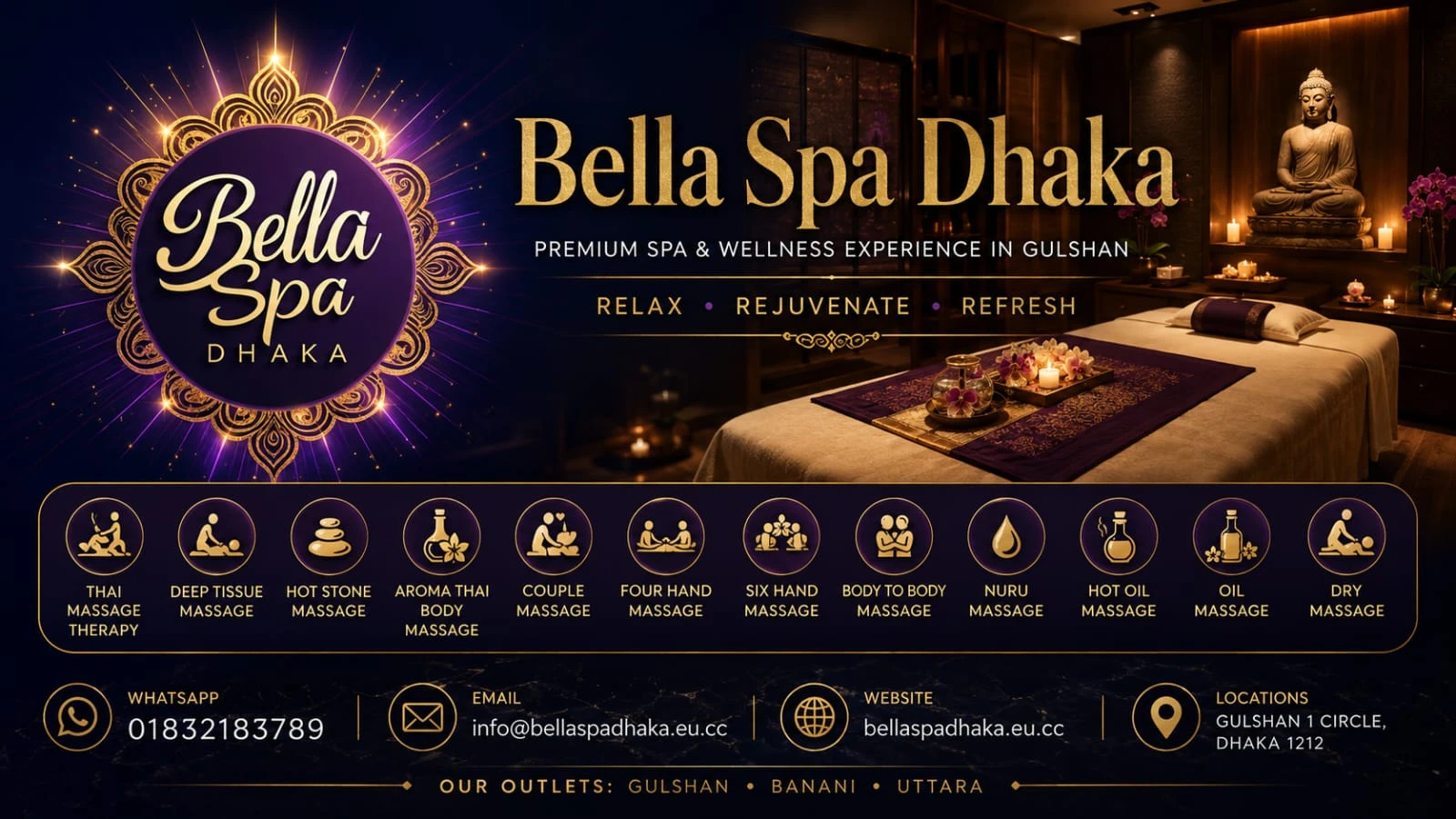 Dhaka Massage Spa - Best Spa in Dhaka